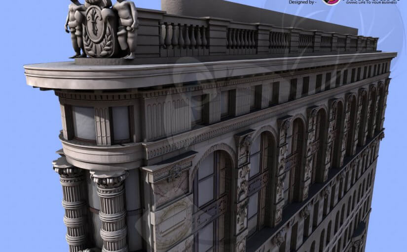 3D Flatiron-Building02_by-Entitledarts